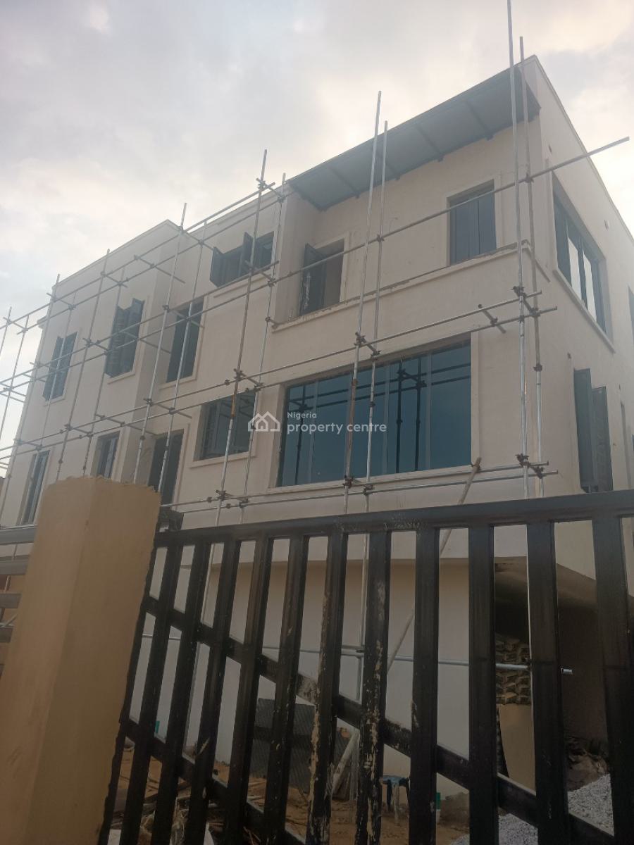 Newly Built Spacious 3 Units of 4 Bedroom Terrace Duplex+ Bq (3cars), Dideolu Estate Off Wempco Road, Ogba, Ikeja, Lagos, Terraced Duplex for Sale