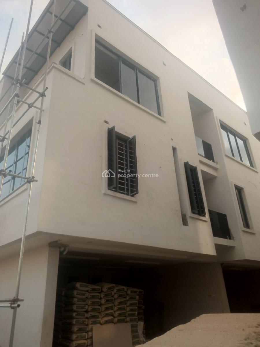 Newly Built Spacious 3 Units of 4 Bedroom Terrace Duplex+ Bq (3cars), Dideolu Estate Off Wempco Road, Ogba, Ikeja, Lagos, Terraced Duplex for Sale