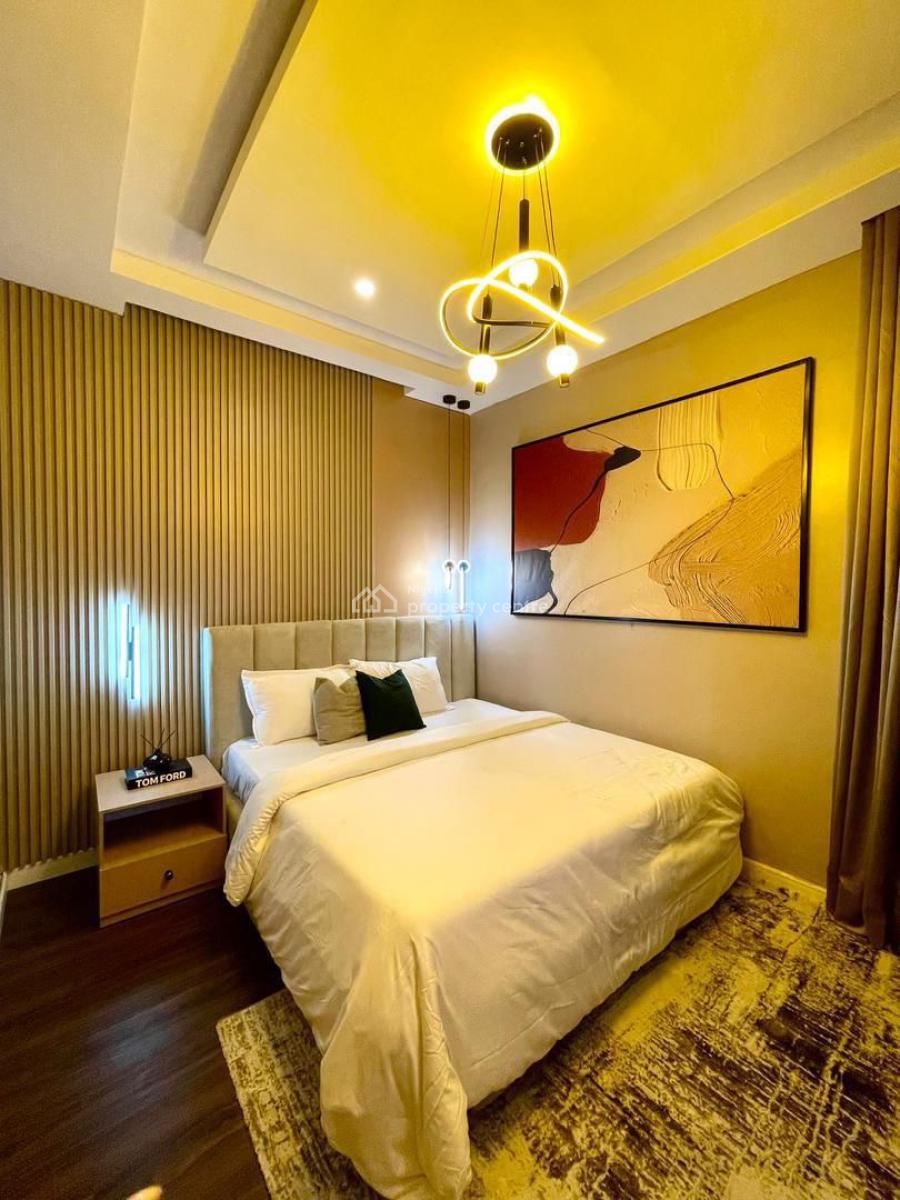 Luxury One Bedroom Apartment in a Serene Estate, Ologolo, Lekki, Lagos, Terraced Duplex Short Let