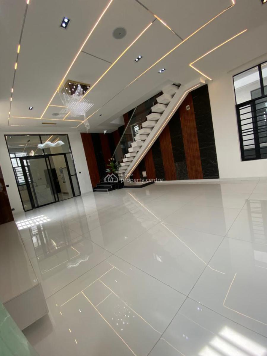 Luxurious 5 Bedroom Detached Duplex with Bq Pool, Chevron, Lekki Phase 2, Lekki, Lagos, Detached Duplex for Sale