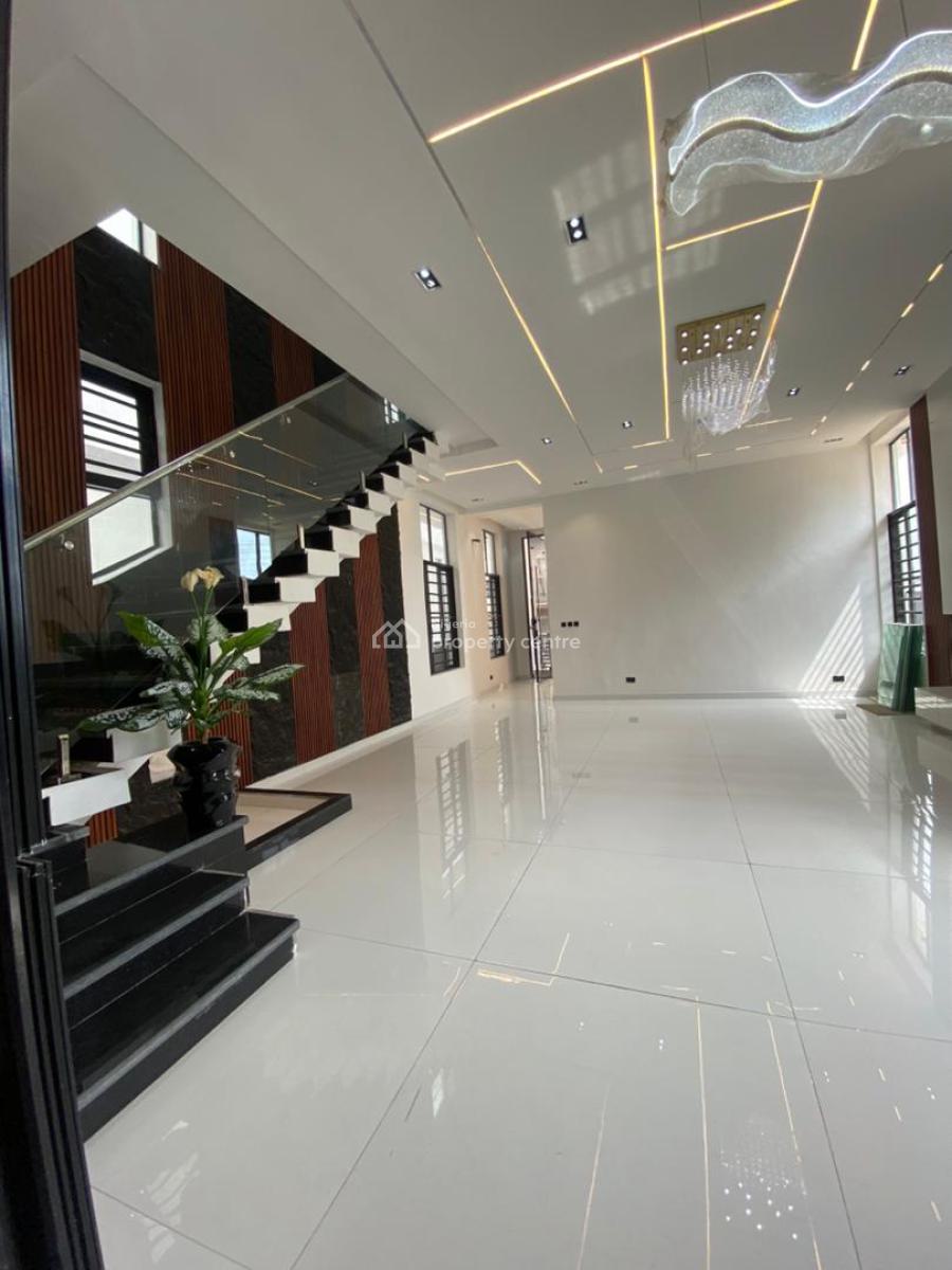 Luxurious 5 Bedroom Detached Duplex with Bq Pool, Chevron, Lekki Phase 2, Lekki, Lagos, Detached Duplex for Sale