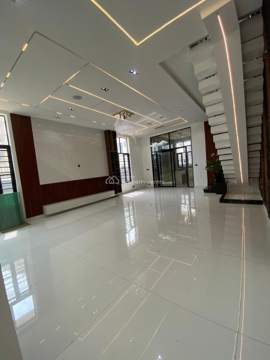 Luxurious 5 Bedroom Detached Duplex with Bq Pool, Chevron, Lekki Phase 2, Lekki, Lagos, Detached Duplex for Sale