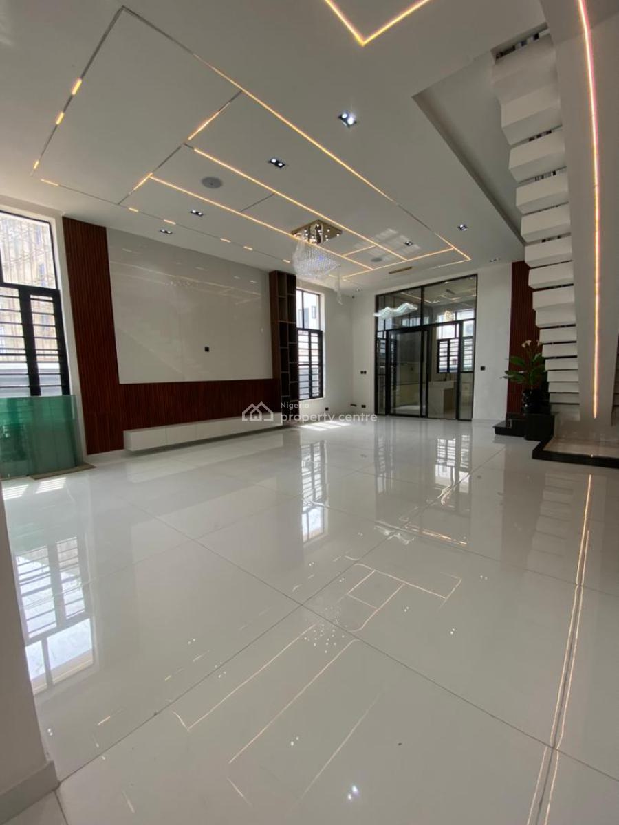 Luxurious 5 Bedroom Detached Duplex with Bq Pool, Chevron, Lekki Phase 2, Lekki, Lagos, Detached Duplex for Sale