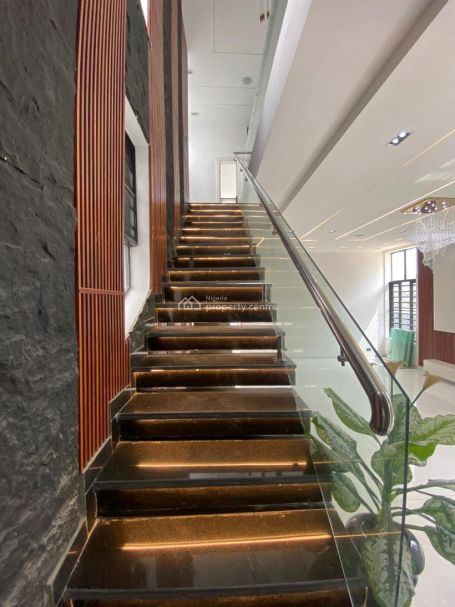 Luxurious 5 Bedroom Detached Duplex with Bq Pool, Chevron, Lekki Phase 2, Lekki, Lagos, Detached Duplex for Sale