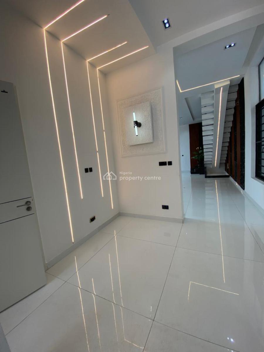 Luxurious 5 Bedroom Detached Duplex with Bq Pool, Chevron, Lekki Phase 2, Lekki, Lagos, Detached Duplex for Sale