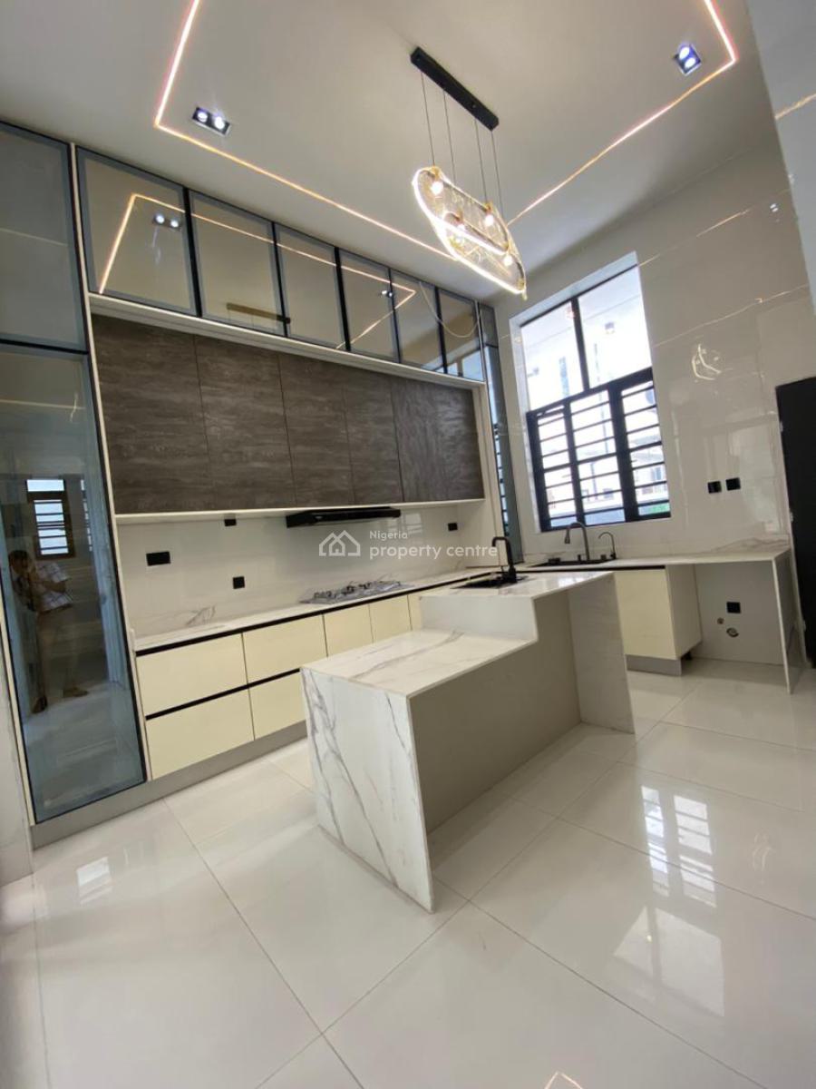 Luxurious 5 Bedroom Detached Duplex with Bq Pool, Chevron, Lekki Phase 2, Lekki, Lagos, Detached Duplex for Sale