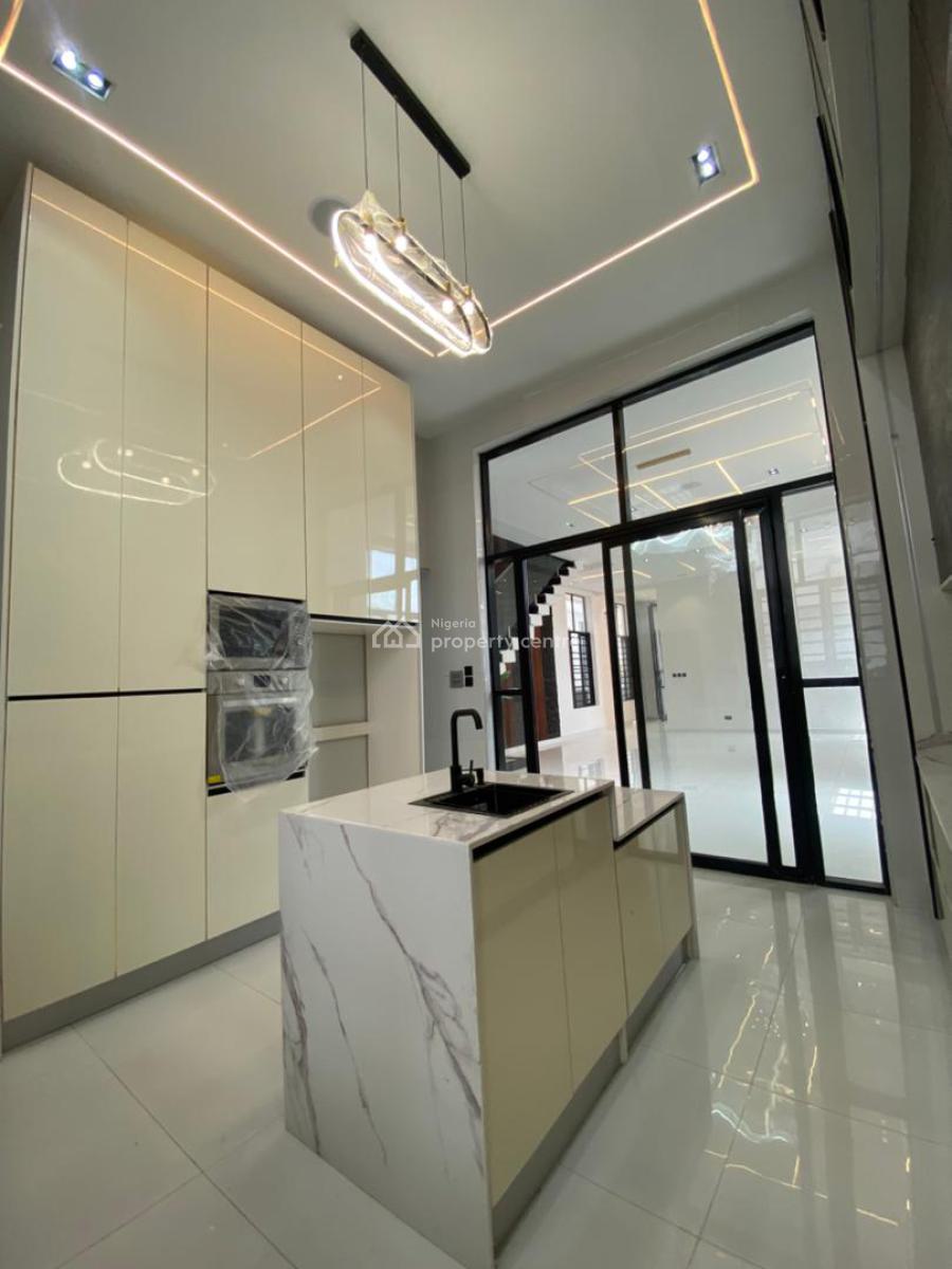 Luxurious 5 Bedroom Detached Duplex with Bq Pool, Chevron, Lekki Phase 2, Lekki, Lagos, Detached Duplex for Sale