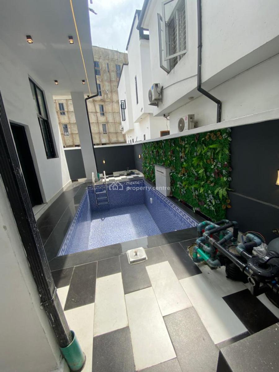 Luxurious 5 Bedroom Detached Duplex with Bq Pool, Chevron, Lekki Phase 2, Lekki, Lagos, Detached Duplex for Sale