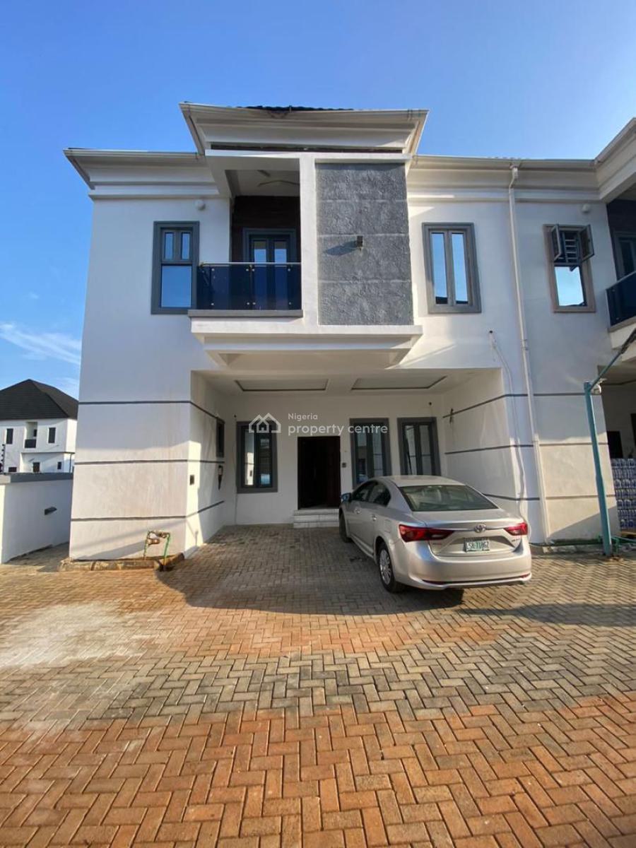 a Serviced 4 Bedroom Terraced Duplex in a Secured Neighborhood, Ikota, Lekki, Lagos, Terraced Duplex for Rent