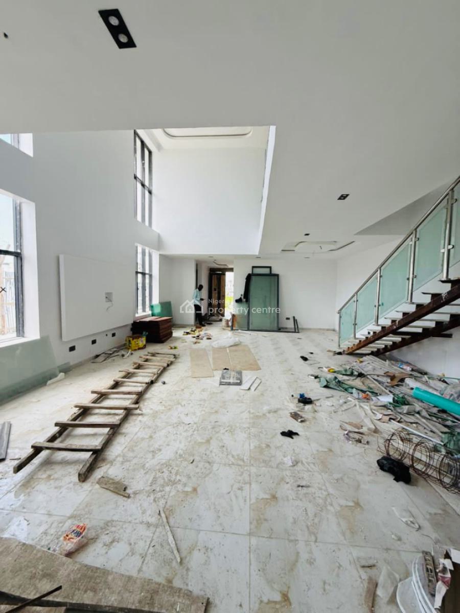 Rare Offer! Newly Built Contemporary Detached Home with Cinema & Pool, Cowriecreek Estate., Ikate, Lekki, Lagos, Detached Duplex for Rent