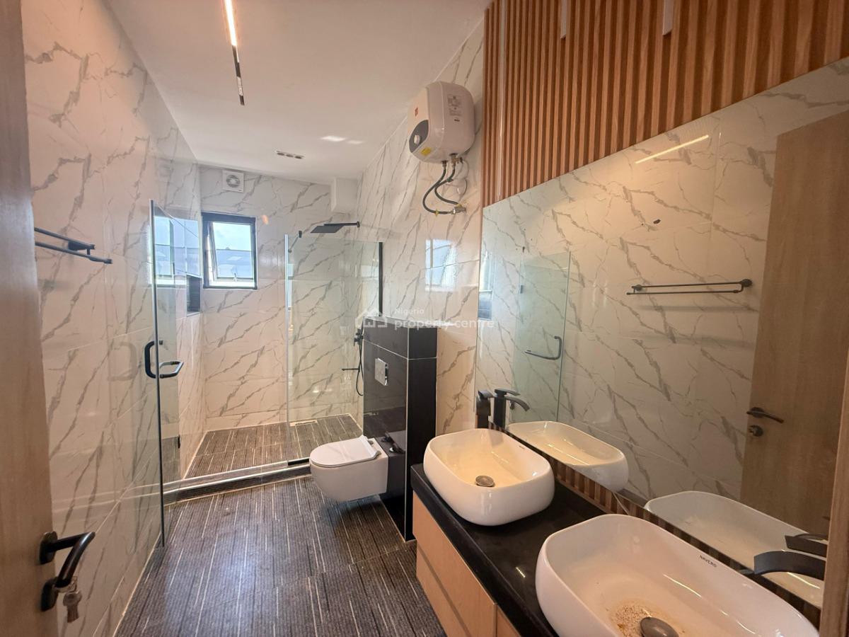 Serviced & Automated 4 Bedroom Terrace Duplex with Bq, Pool and Gym., Lekki Phase 1, Lekki, Lagos, Terraced Duplex for Rent