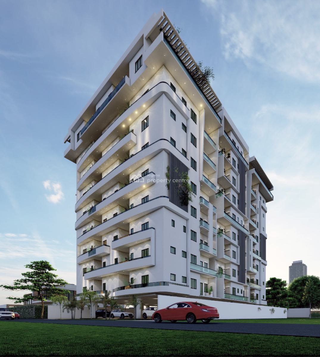 High-rise 7 Floors 2 Bed Luxury Apartment + Bq, Gym, Pool & Elevators, Maryland, Ikeja Gra, Ikeja, Lagos, Flat / Apartment for Sale