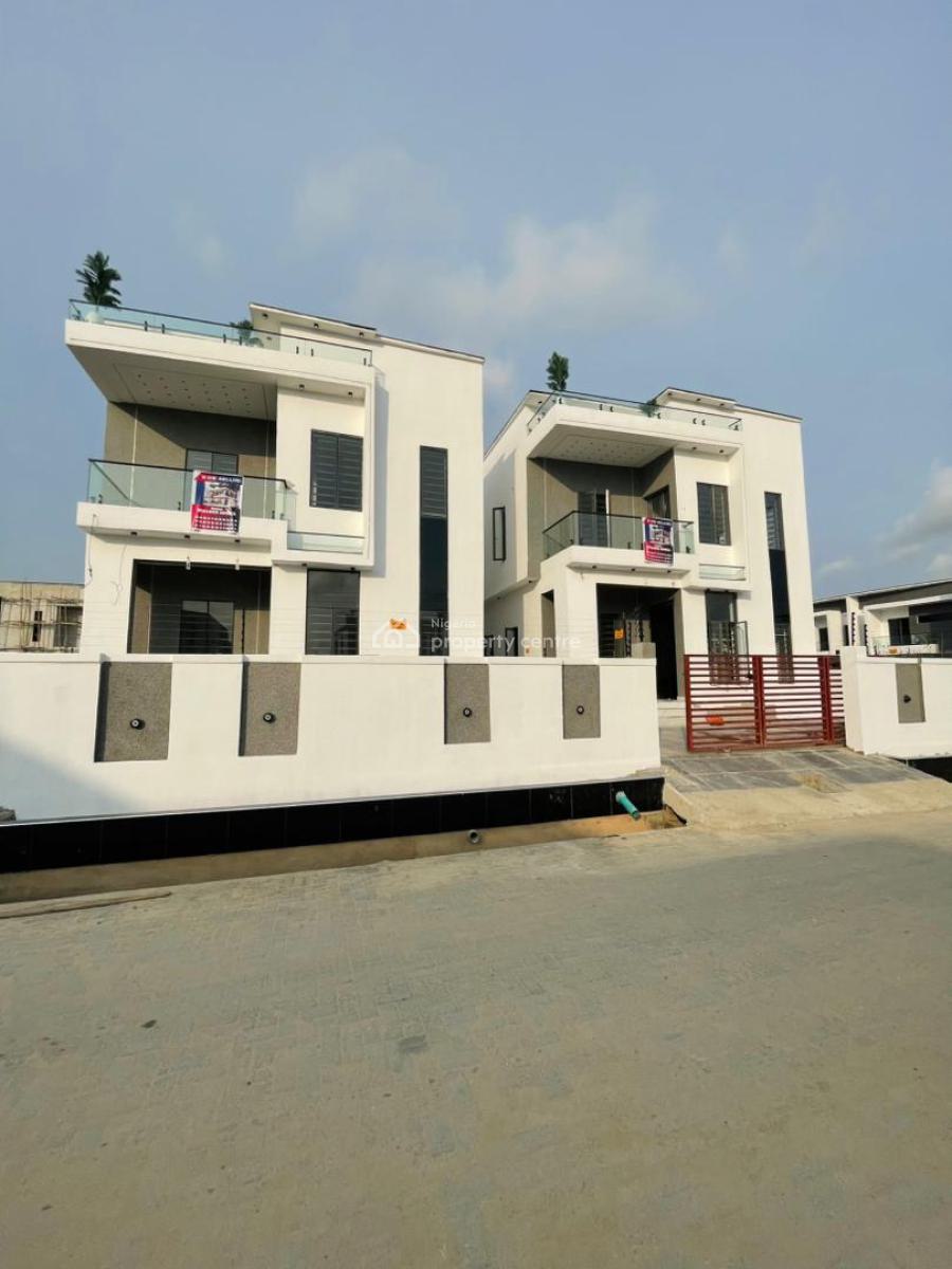 Spacious 4 Bedroom Detached Duplex with Bq, Ajah, Lagos, Detached Duplex for Sale