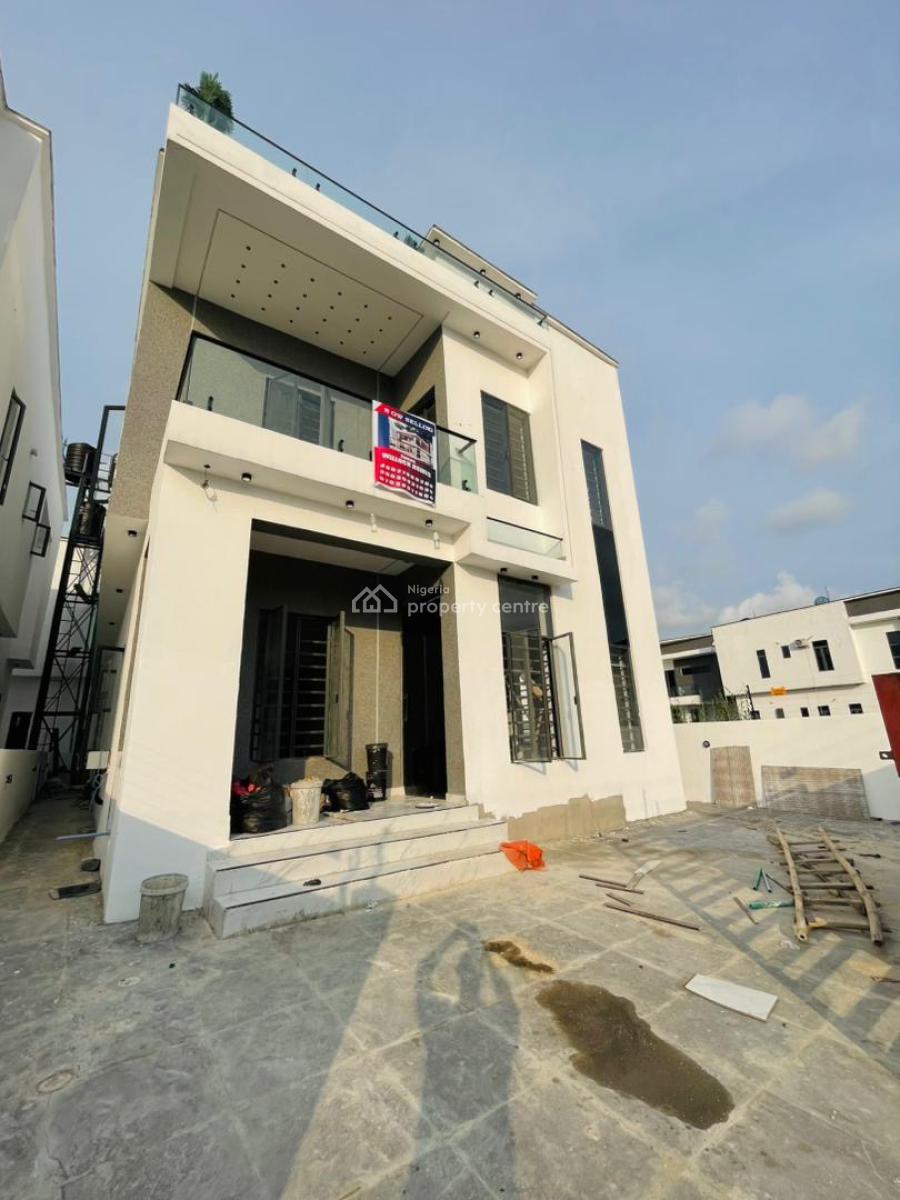 Spacious 4 Bedroom Detached Duplex with Bq, Ajah, Lagos, Detached Duplex for Sale