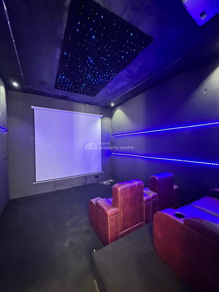 Elegant Luxury 6 Bedroom Detached Duplex with a Pool, Private Lounge, Chevron Road, Lekki, Lagos, Detached Duplex for Sale