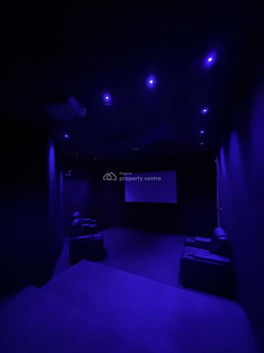 Massive Luxury 6 Bedroom Detached Duplex with a Pool, Cinema, Gym & Bq, Chevron Road, Lekki, Lagos, Detached Duplex for Sale