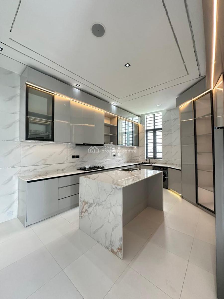 Massive Luxury 6 Bedroom Detached Duplex with a Pool, Cinema, Gym & Bq, Chevron Road, Lekki, Lagos, Detached Duplex for Sale