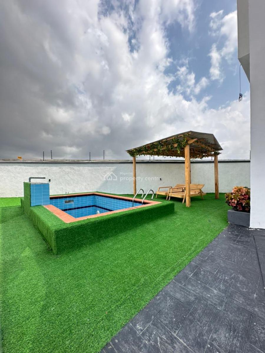 Massive Luxury 6 Bedroom Detached Duplex with a Pool, Cinema, Gym & Bq, Chevron Road, Lekki, Lagos, Detached Duplex for Sale