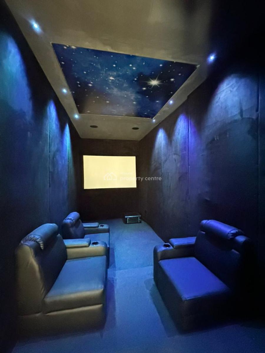 Smart Luxury 5 Bedroom Detached Duplex with a Pool, Cinema, Gym and Bq, Chevron Road, Lekki, Lagos, Detached Duplex for Sale