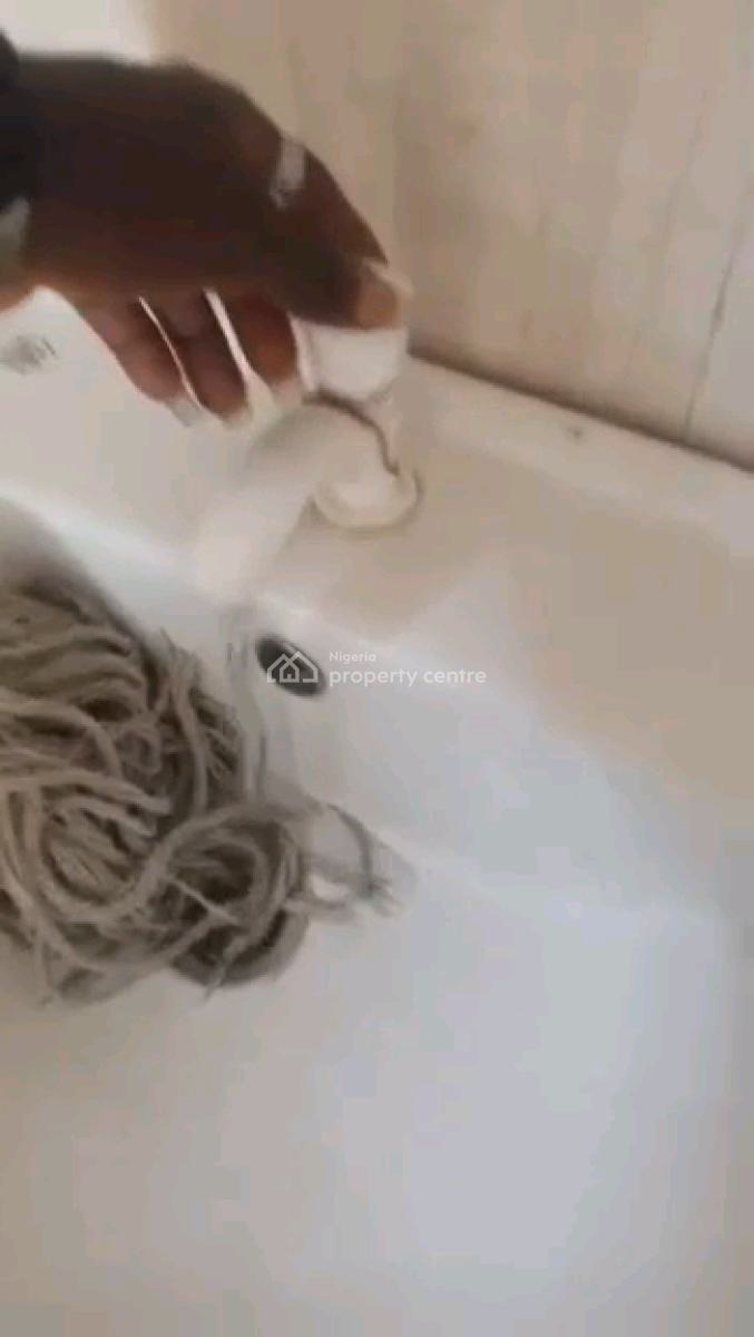 a Portable 2 Bedroom Flat with Personal Staircase, Pop, Off Diya Road, Gbagada, Lagos, Flat / Apartment for Rent