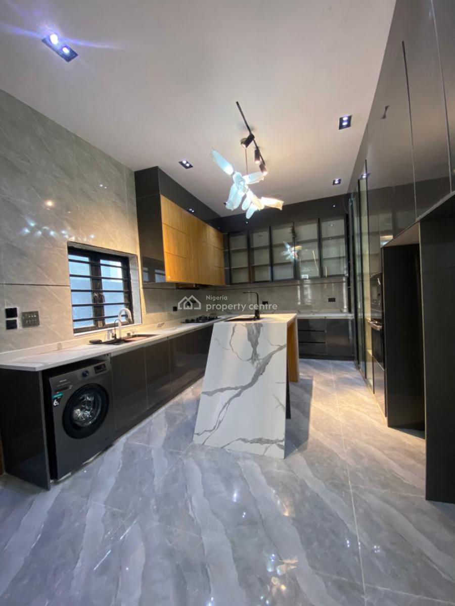 Exquisite 5 Bedroom Detached Duplex with Bq, Pool, Chevron, Lekki Phase 2, Lekki, Lagos, Detached Duplex for Sale