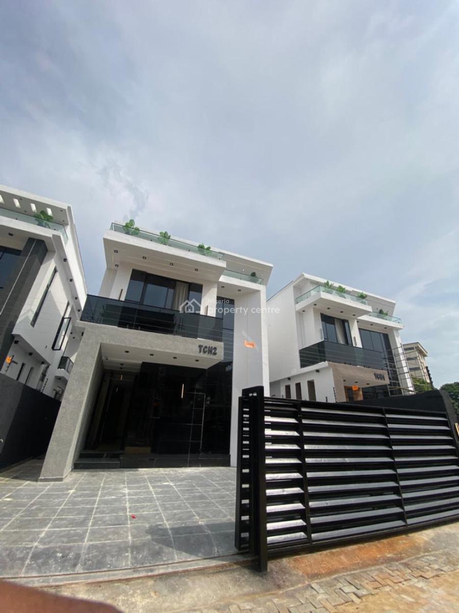 Exquisite 5 Bedroom Detached Duplex with Bq, Pool, Chevron, Lekki Phase 2, Lekki, Lagos, Detached Duplex for Sale