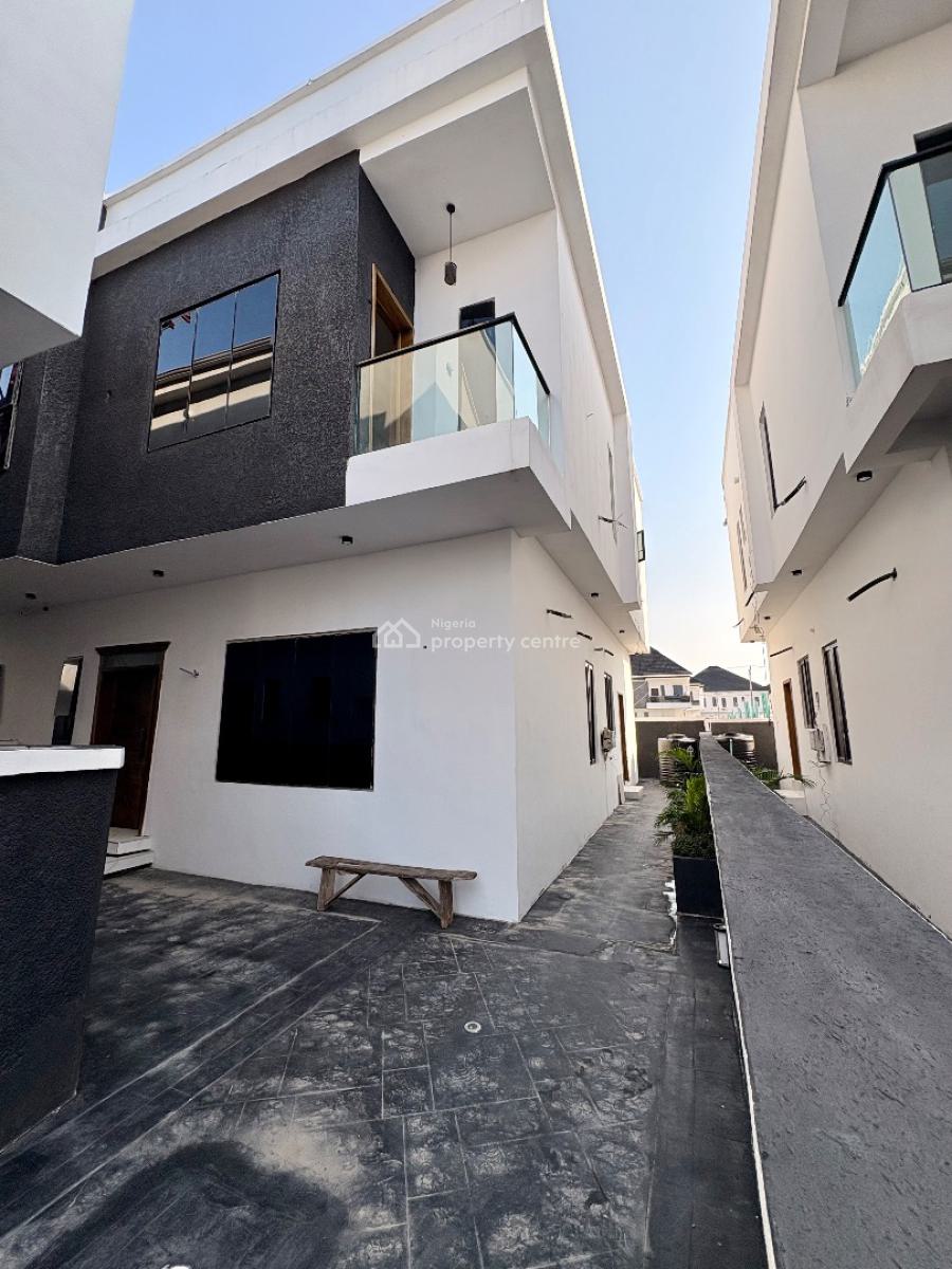Luxury Ultramodern 4 Bedroom Duplex with Bq in an Elite Secured Estate, Dpkay Estate, Orchid Road, Lekki, Lagos, Semi-detached Duplex for Sale