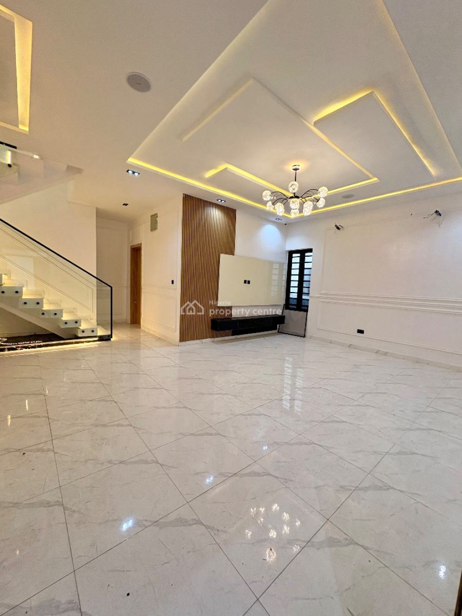 Luxury Ultramodern 4 Bedroom Duplex with Bq in an Elite Secured Estate, Dpkay Estate, Orchid Road, Lekki, Lagos, Semi-detached Duplex for Sale