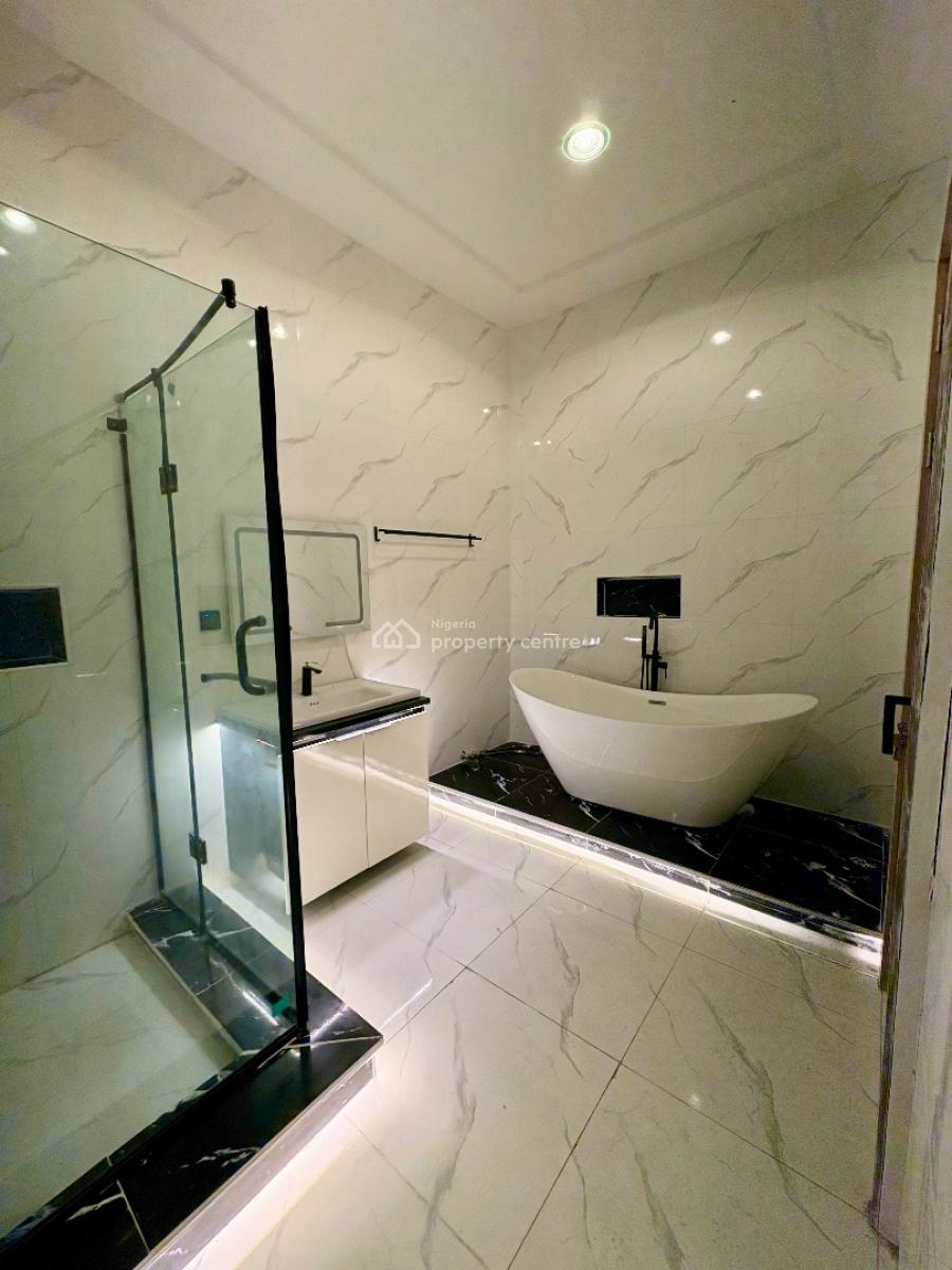 Luxury Ultramodern 4 Bedroom Duplex with Bq in an Elite Secured Estate, Dpkay Estate, Orchid Road, Lekki, Lagos, Semi-detached Duplex for Sale