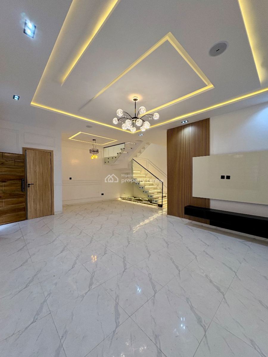 Luxury Ultramodern 4 Bedroom Duplex with Bq in an Elite Secured Estate, Dpkay Estate, Orchid Road, Lekki, Lagos, Semi-detached Duplex for Sale