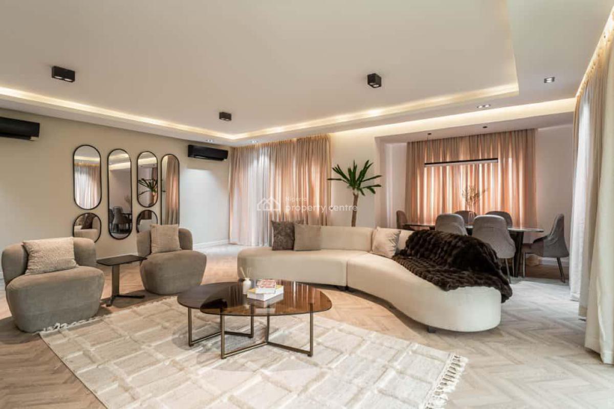 Luxurious Fully 3 Bedroom Apartment with Pool, Banana Island Road, Banana Island, Ikoyi, Lagos, Flat / Apartment for Rent