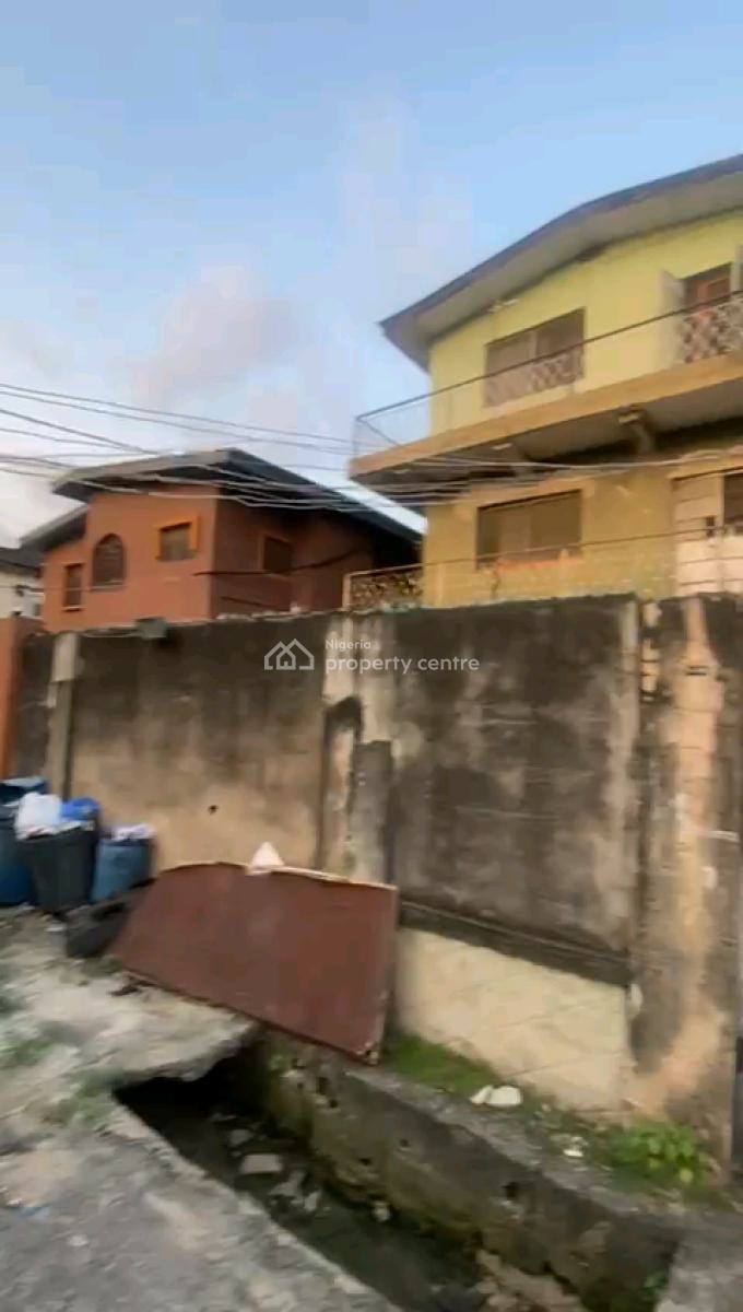 Demolishable Building (6 Units 2 Bedroom Flat) on Dry Land, Alh Jolimoh Boladehimde Street, Ifako, Gbagada, Lagos, Block of Flats for Sale