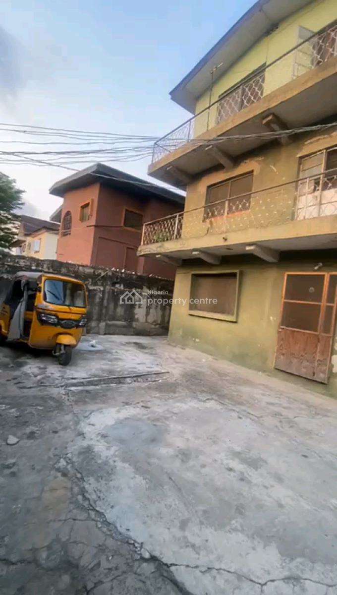 Demolishable Building (6 Units 2 Bedroom Flat) on Dry Land, Alh Jolimoh Boladehimde Street, Ifako, Gbagada, Lagos, Block of Flats for Sale