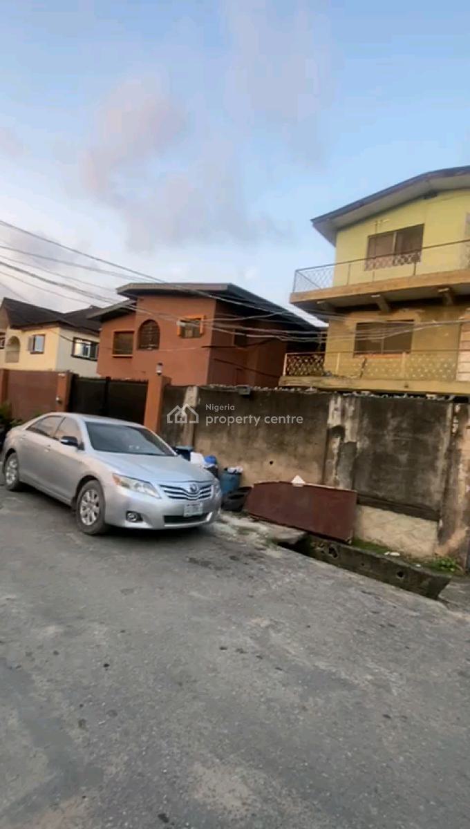 Demolishable Building (6 Units 2 Bedroom Flat) on Dry Land, Alh Jolimoh Boladehimde Street, Ifako, Gbagada, Lagos, Block of Flats for Sale
