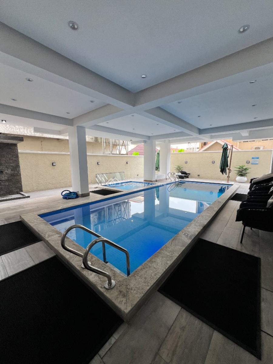 Furnished Bq with Swimming Pool and Gym, Lekki Phase 1, Lekki, Lagos, Self Contain (single Rooms) for Rent