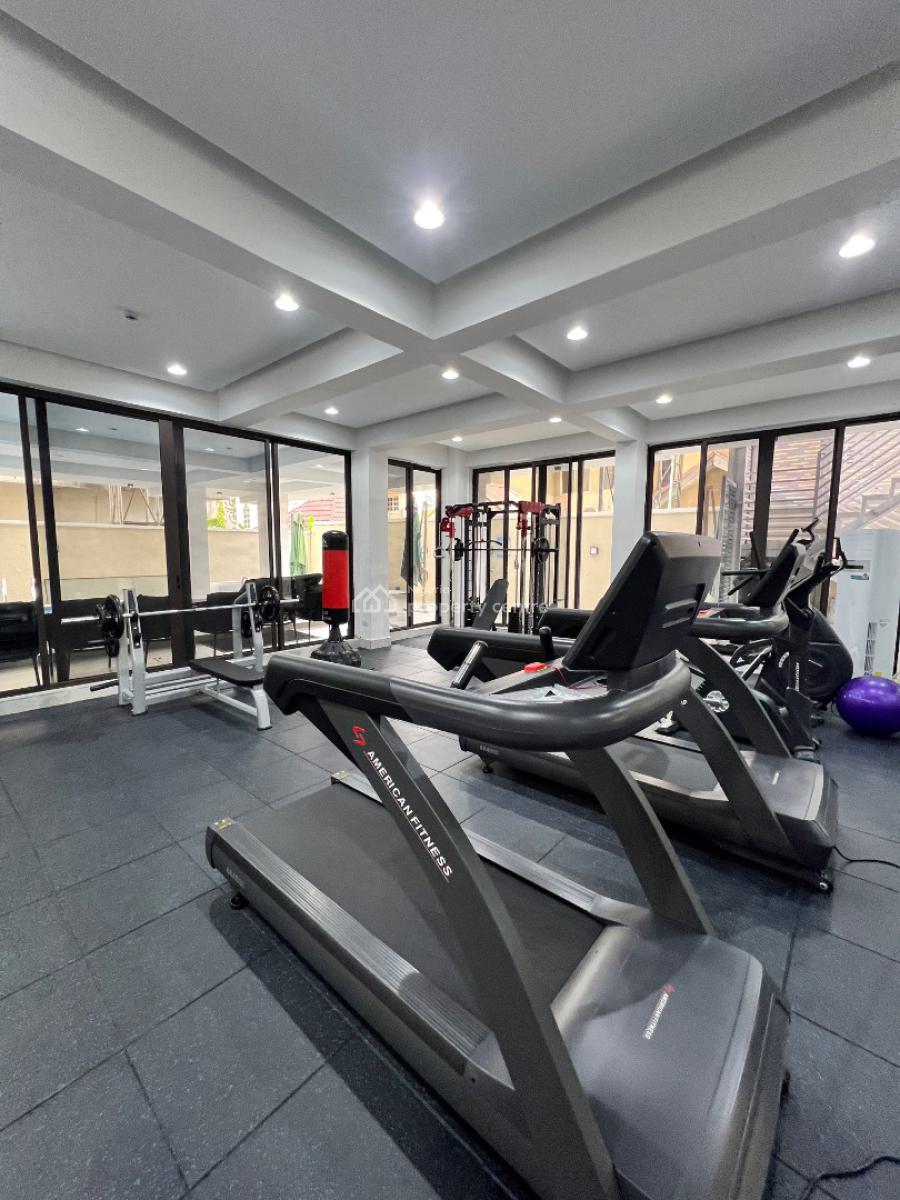 Furnished Bq with Swimming Pool and Gym, Lekki Phase 1, Lekki, Lagos, Self Contain (single Rooms) for Rent