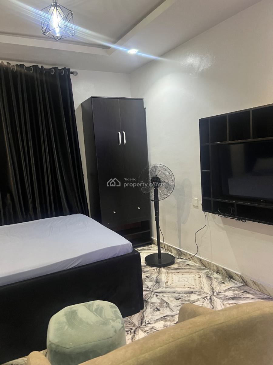 Fully Furnished and Serviced Studio Apartment, Jibowu, Yaba, Lagos, Self Contain (single Rooms) for Rent