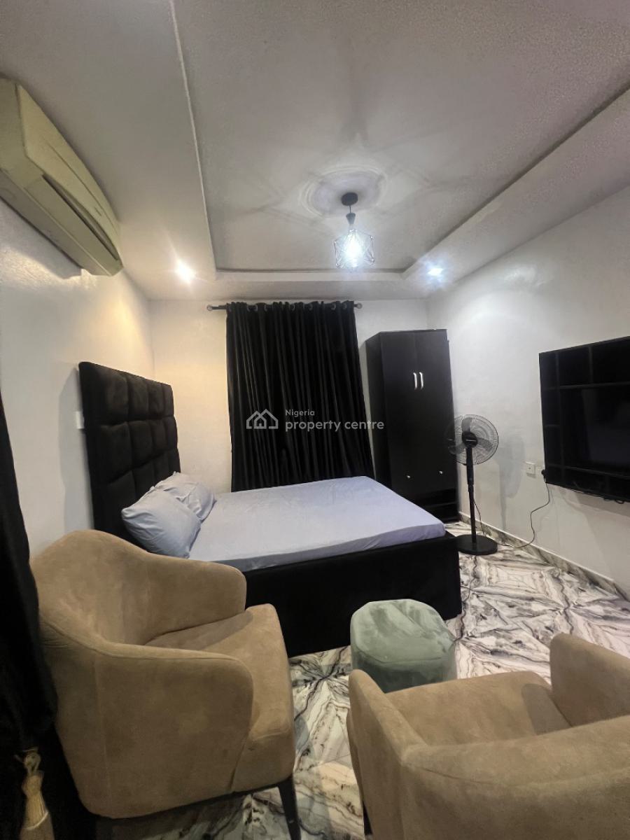 Fully Furnished and Serviced Studio Apartment, Jibowu, Yaba, Lagos, Self Contain (single Rooms) for Rent