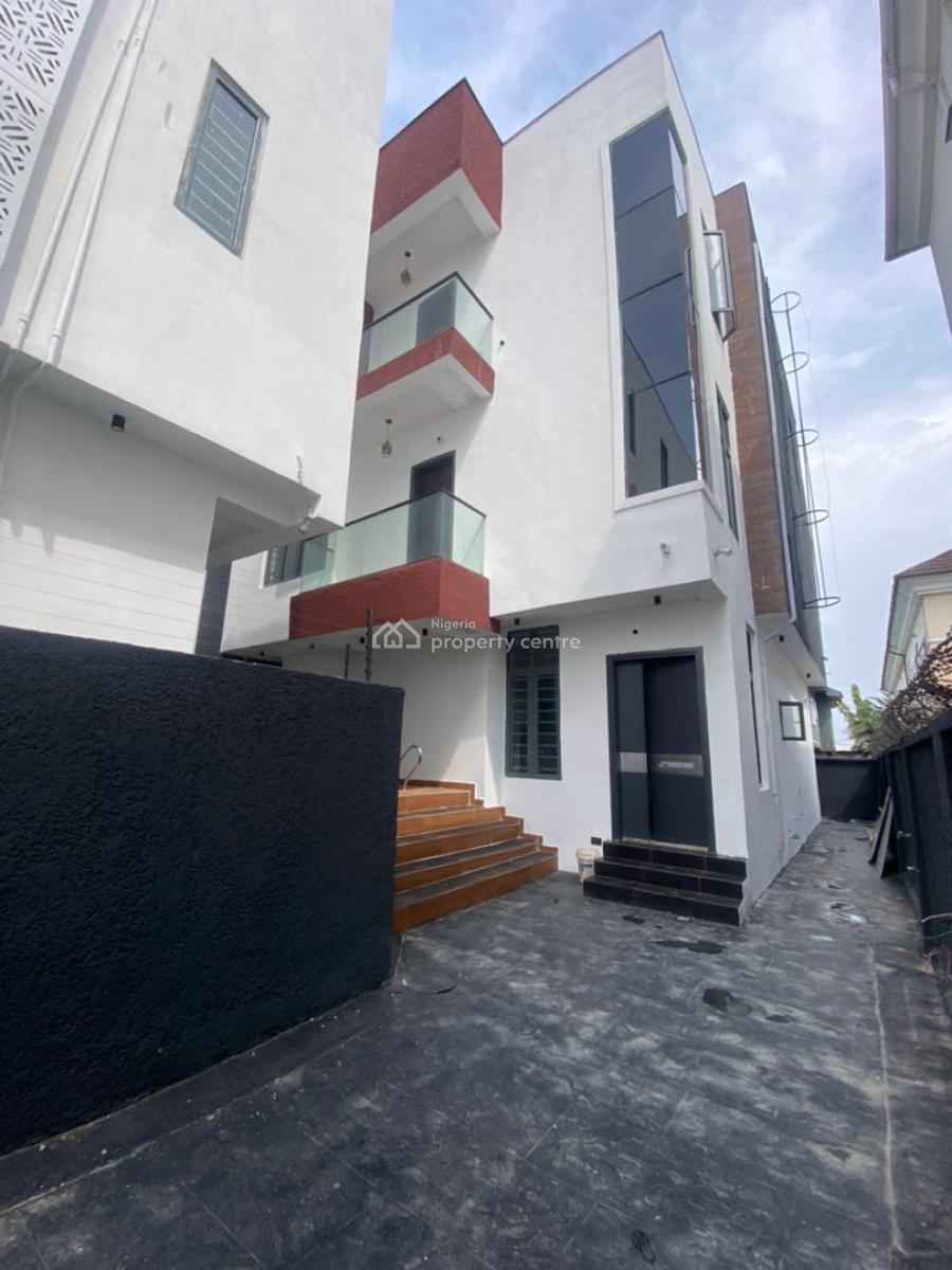 5 Bedroom Semi Detached Duplex with Bq & Swimming Pool, Ikate, Lekki, Lagos, Semi-detached Duplex for Sale