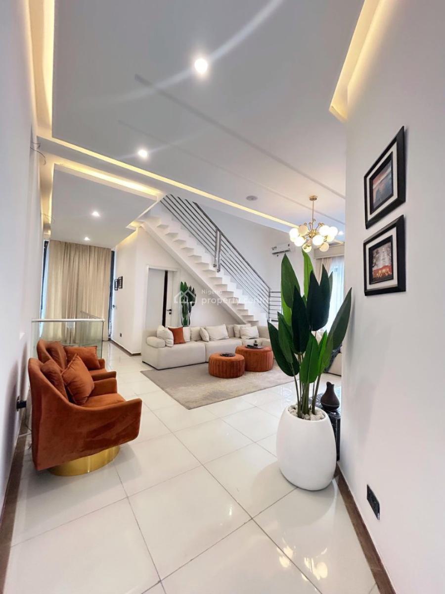 Luxury Four Bedrooms Duplex with Amazing Features, Ikate, Lekki, Lagos, Semi-detached Duplex Short Let