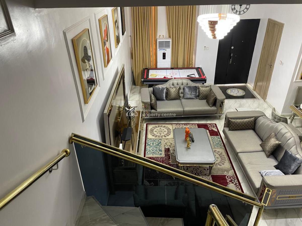 Furnished 4 Bedrooms Semi Detached Duplex + Bq, Royal Pine Estate, Orchid, Lekki Expressway, Lekki, Lagos, Semi-detached Duplex for Rent