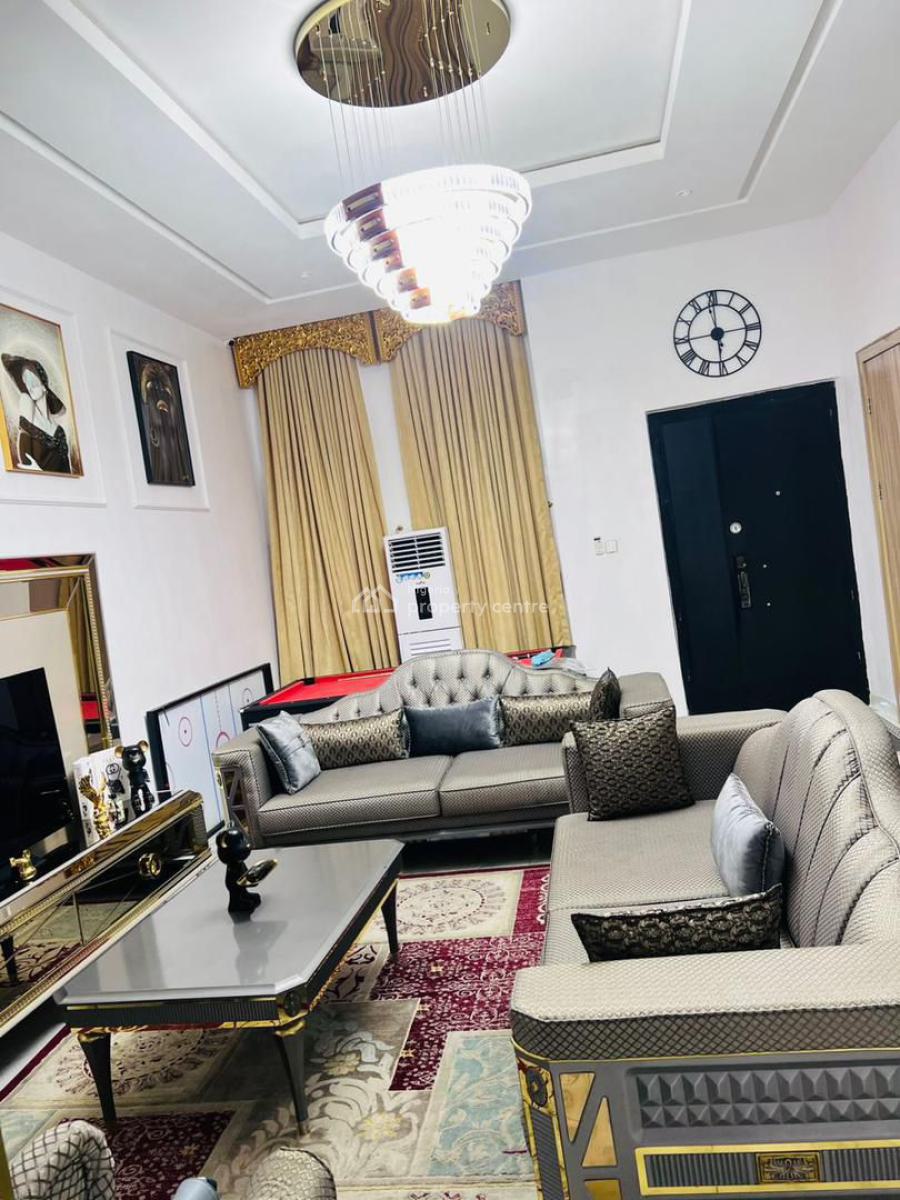 Furnished 4 Bedrooms Semi Detached Duplex + Bq, Royal Pine Estate, Orchid, Lekki Expressway, Lekki, Lagos, Semi-detached Duplex for Rent