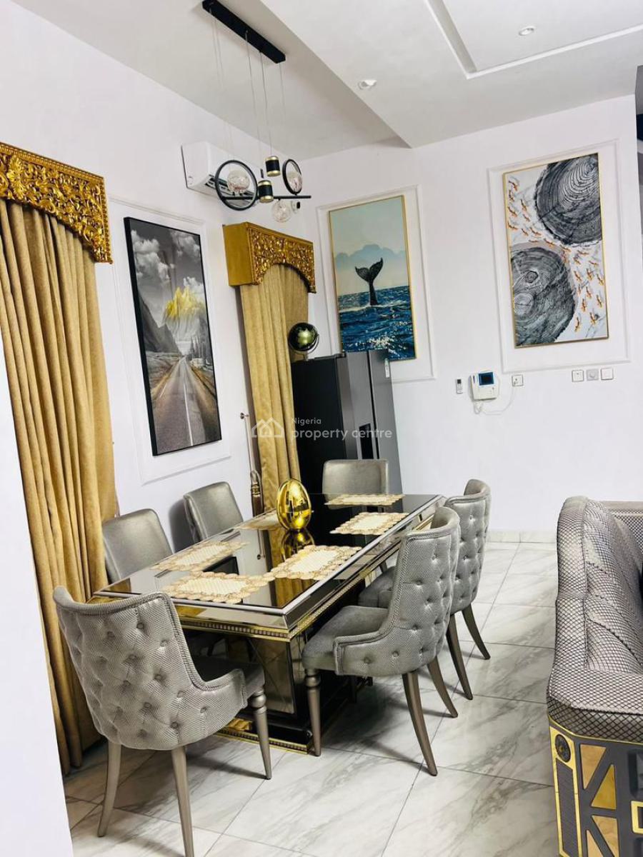 Furnished 4 Bedrooms Semi Detached Duplex + Bq, Royal Pine Estate, Orchid, Lekki Expressway, Lekki, Lagos, Semi-detached Duplex for Rent