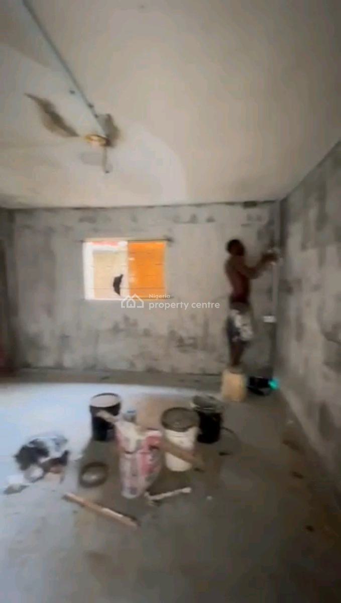 Renovated Room Self Downstairs Big and Standard with Screeded Walls, Oluwole Street in an Estate, Akoka, Yaba, Lagos, Self Contain (single Rooms) for Rent