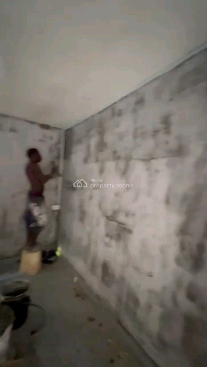 Renovated Room Self Downstairs Big and Standard with Screeded Walls, Oluwole Street in an Estate, Akoka, Yaba, Lagos, Self Contain (single Rooms) for Rent