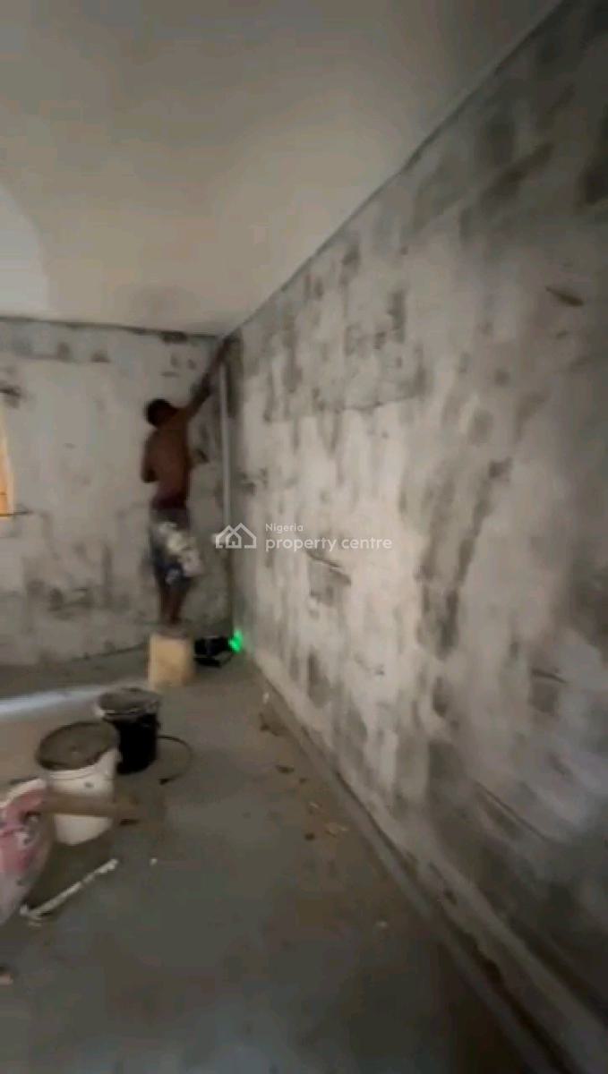 Renovated Room Self Downstairs Big and Standard with Screeded Walls, Oluwole Street in an Estate, Akoka, Yaba, Lagos, Self Contain (single Rooms) for Rent