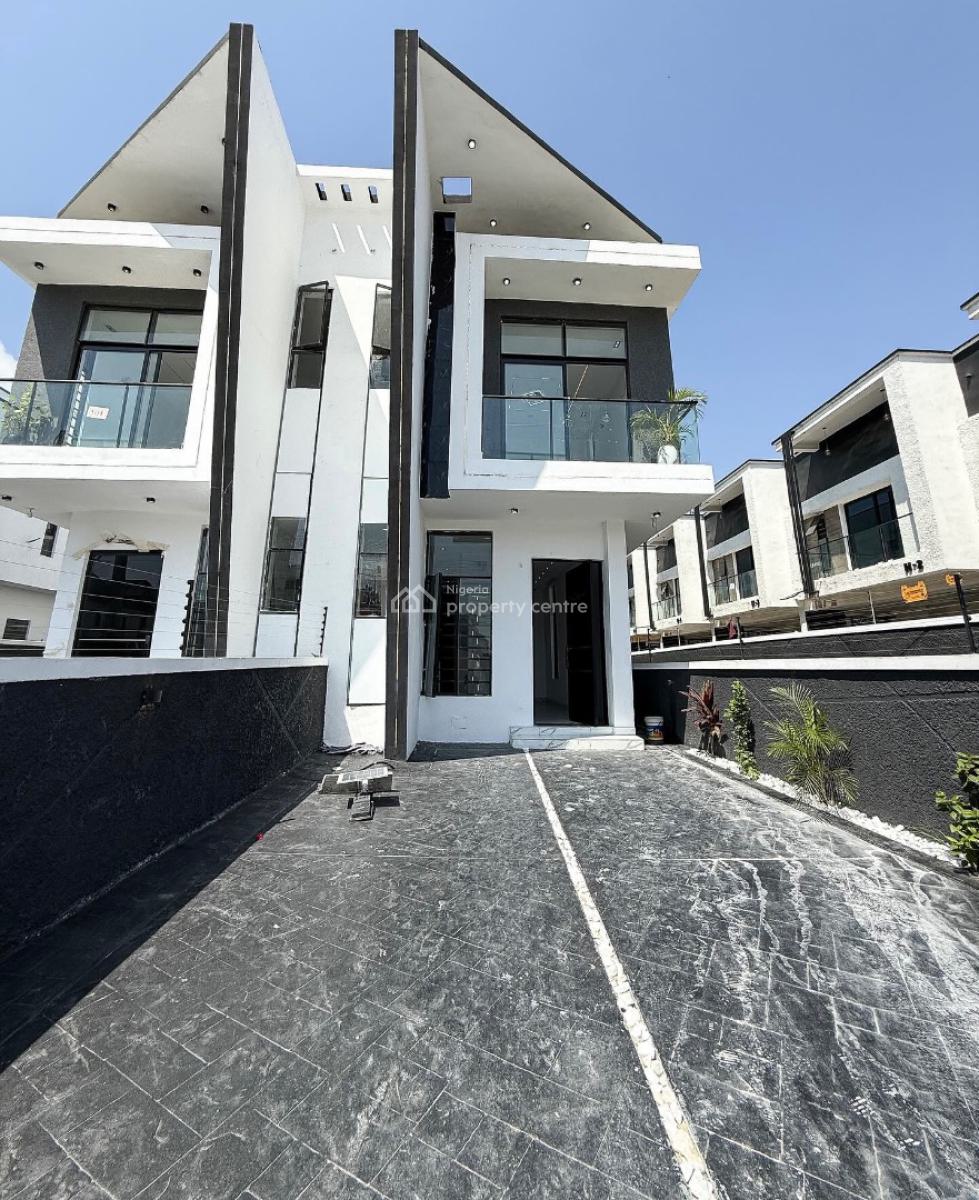 Brand New 4 Bedroom Semi Detached Duplex with Bq, Ikota, Lekki, Lagos, Semi-detached Duplex for Sale