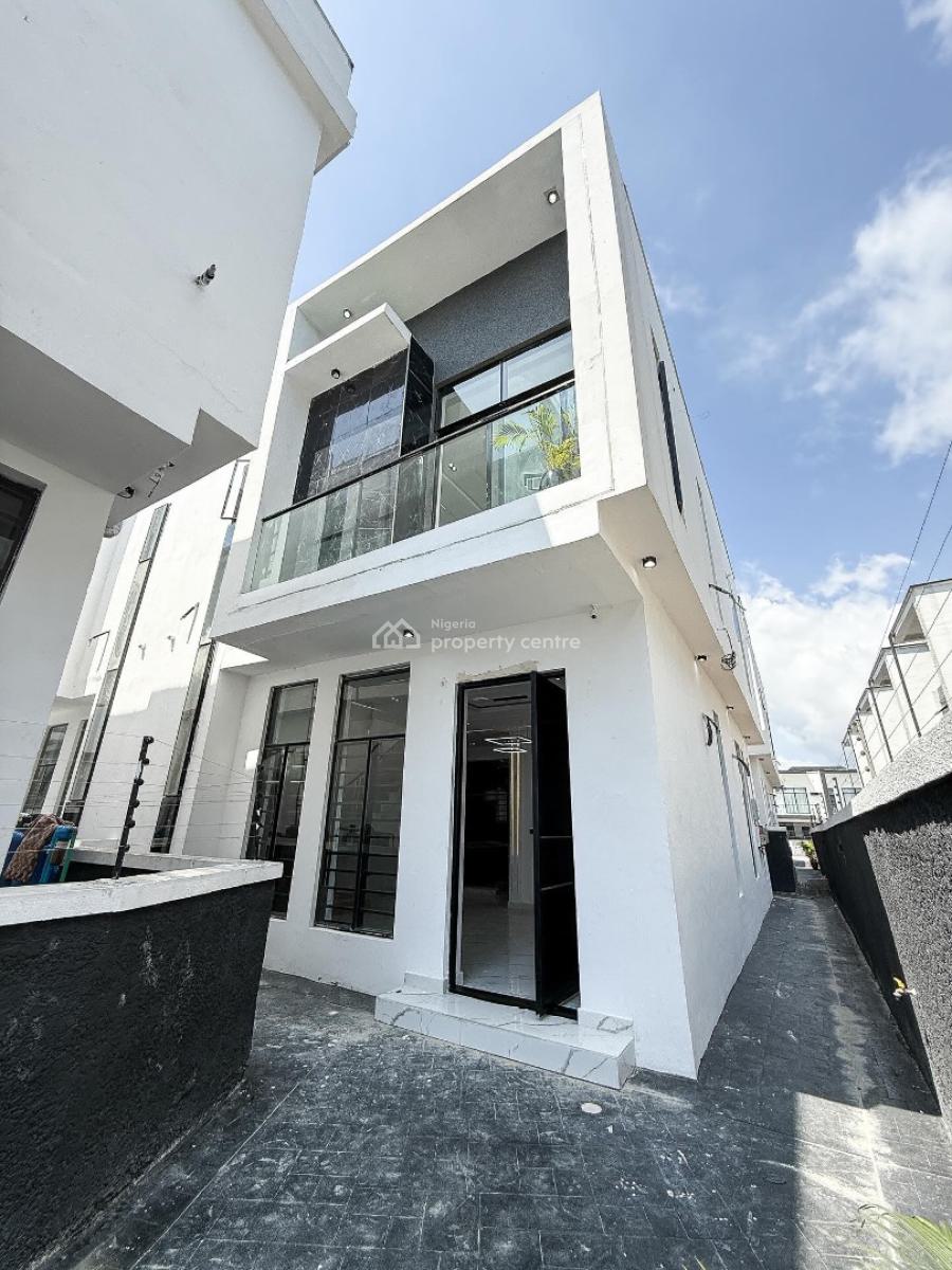 Brand New 4 Bedroom Semi Detached Duplex with Bq, Ikota, Lekki, Lagos, Semi-detached Duplex for Sale