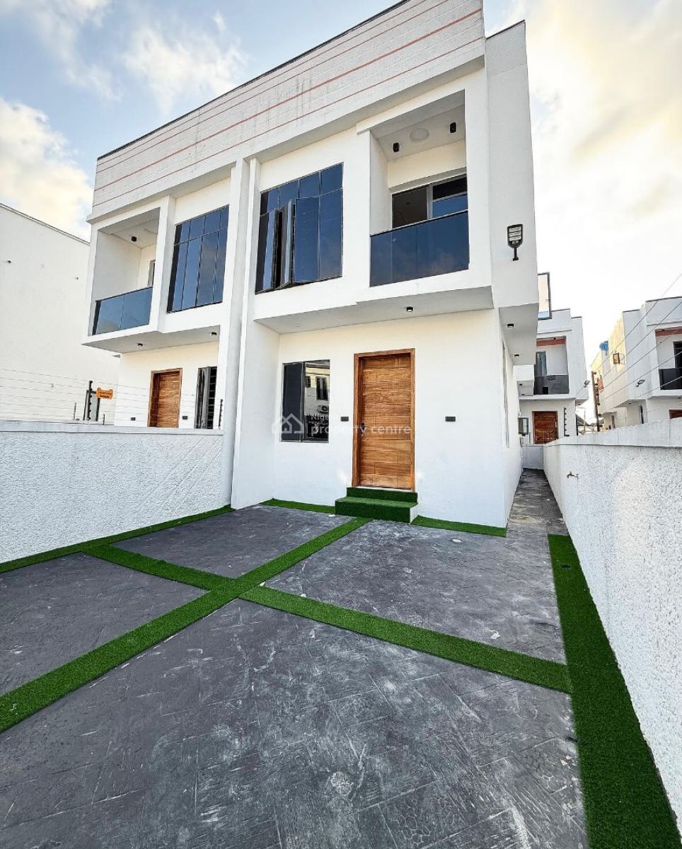 Lovely 4 Bedroom Semi Detached Duplex with Swimming Pool and Bq, Ikota, Lekki, Lagos, Semi-detached Duplex for Sale