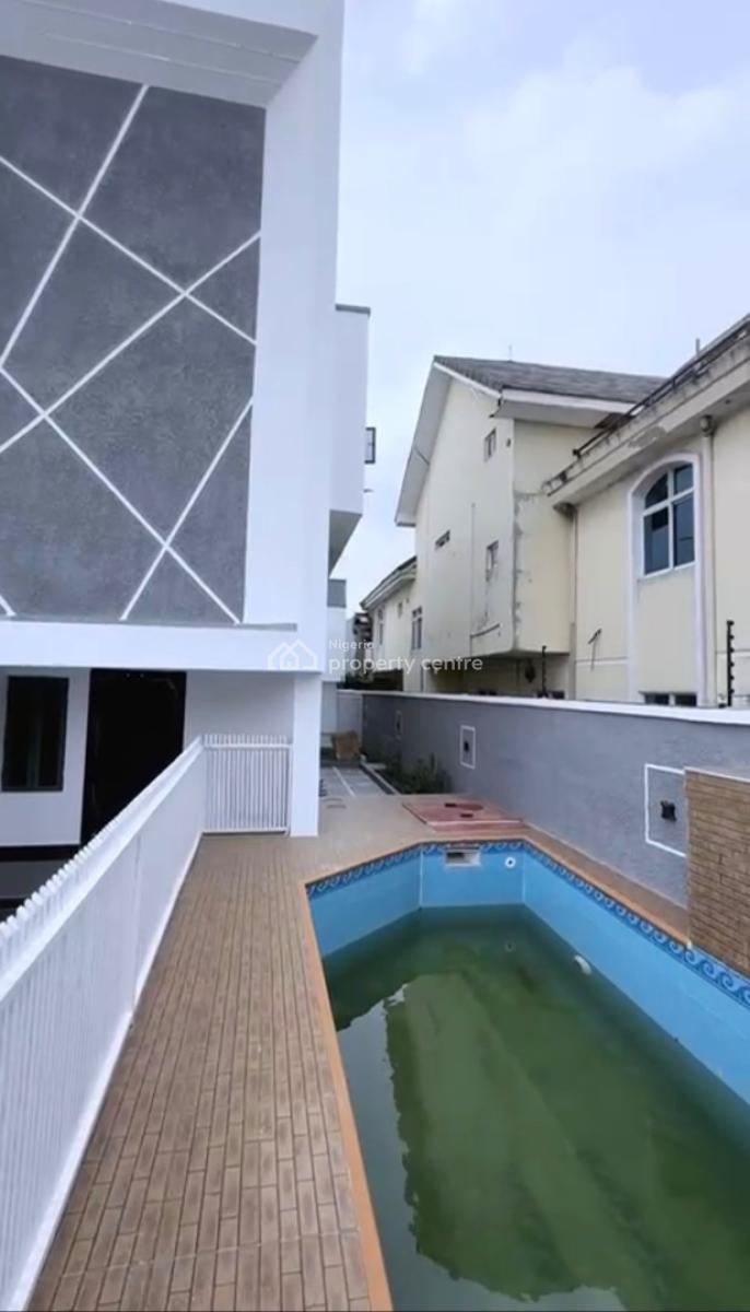 Brand New Luxury 5 Bedroom Detached House + 2 Bed Chalet & 3 Bq, Pool, Lekki Phase 1, Lekki, Lagos, House for Sale